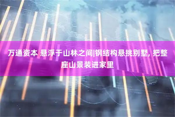 万通资本 悬浮于山林之间|钢结构悬挑别墅, 把整座山景装进家里